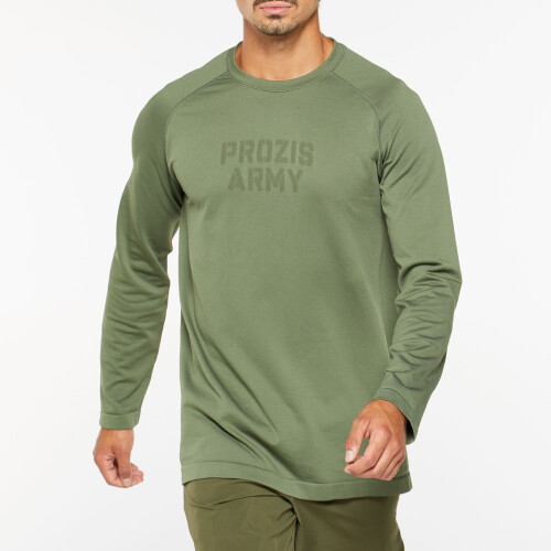 Gear up for success with the Army Advanced Combat LS Baselayer in Green - a performance-driven gift for intense workouts.